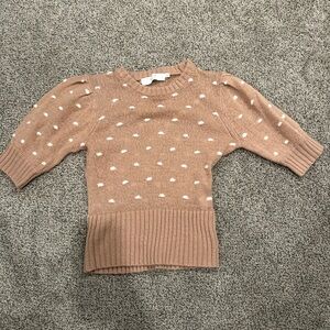 Astr the Label Pink Knit Sweater